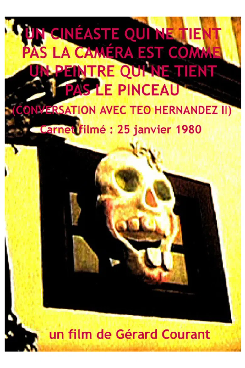 Un cinéaste qui ne tient pas la caméra est comme un peintre qui ne tient pas le pinceau (Conversation avec Teo Hernandez II) poster background
