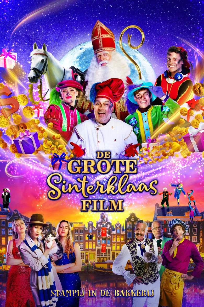 De Grote Sinterklaasfilm: Stampij in de bakkerij poster background