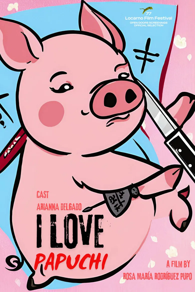 I Love Papuchi poster background