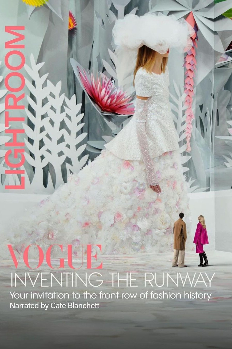 VOGUE: Inventing the Runway poster background