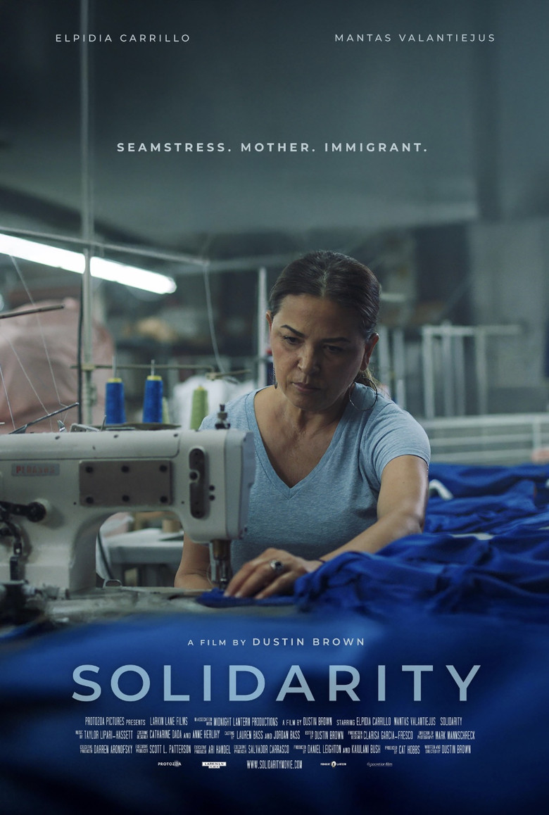 Solidarity poster background