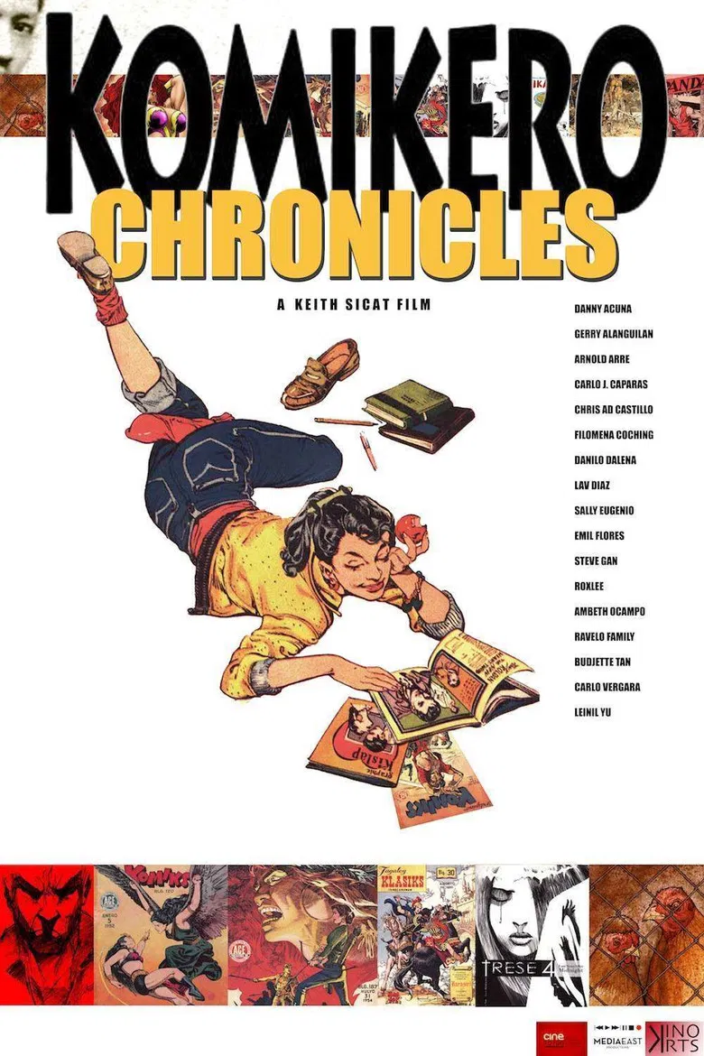 Komikero Chronicles poster background