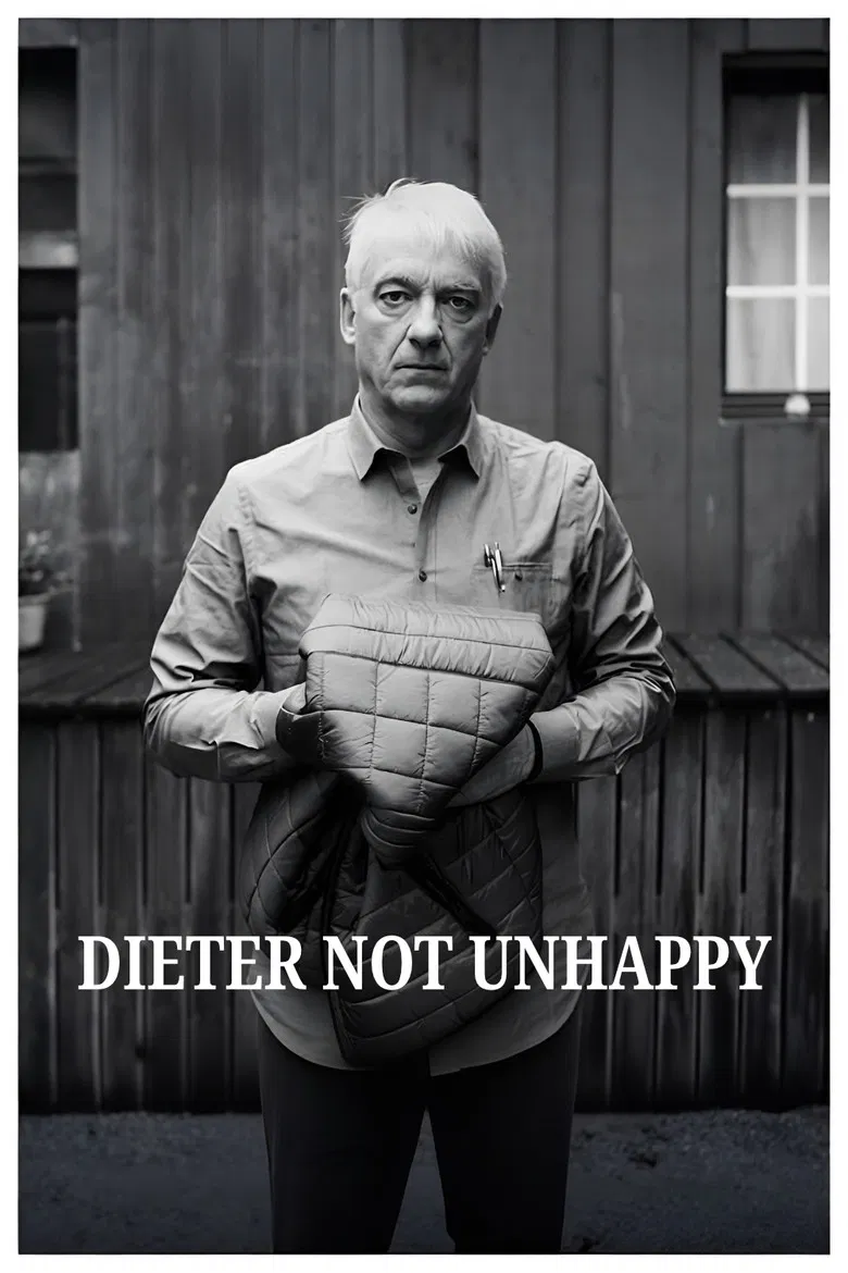 Dieter Not Unhappy poster background