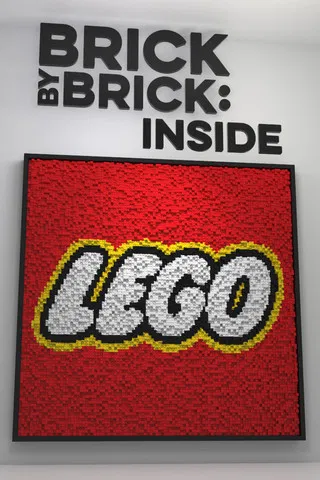 Brick by Brick: Inside LEGO poster background