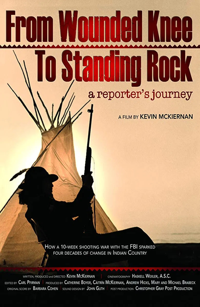 From Wounded Knee to Standing Rock: A Reporter's Journey poster background