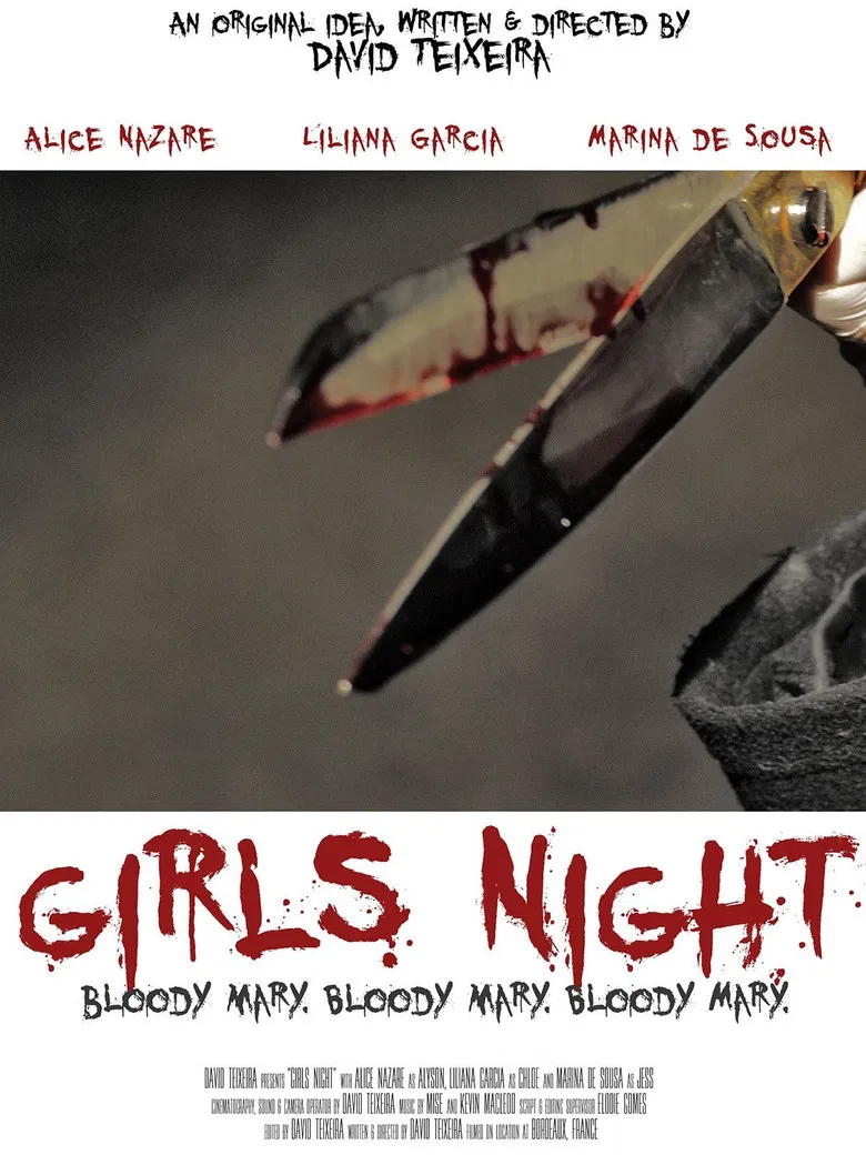 Girls Night poster background