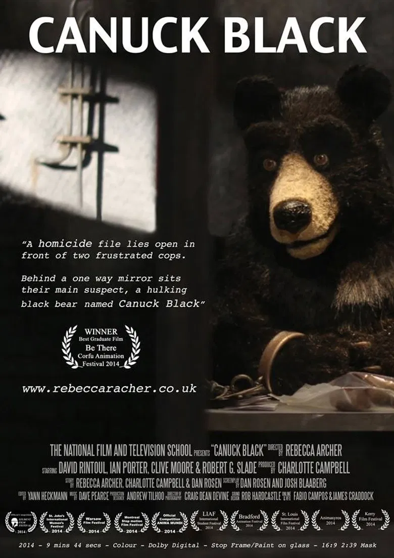 Canuck Black poster background