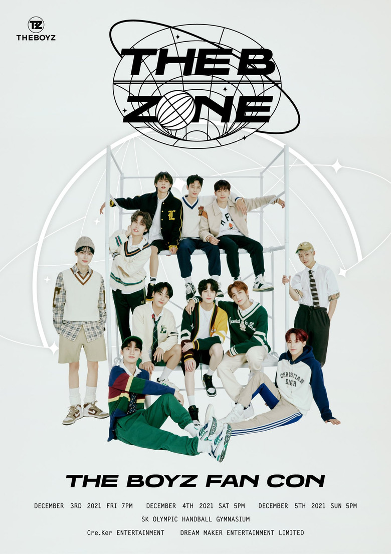 THE BOYZ FAN CON: THE B-ZONE poster background