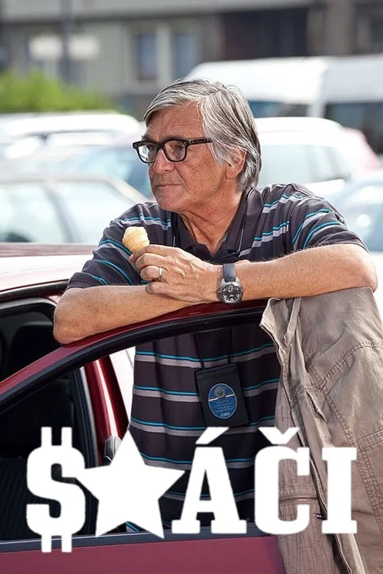 Sráči poster background