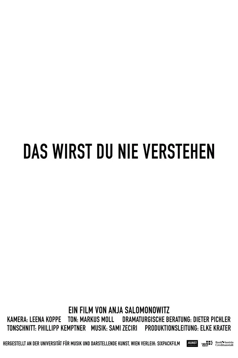 Das wirst du nie verstehen poster background