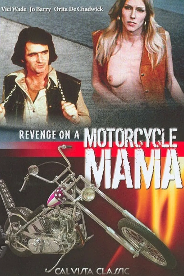 Revenge of the Motorcycle Mama poster background