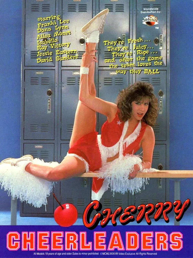 Cherry Cheerleaders poster background