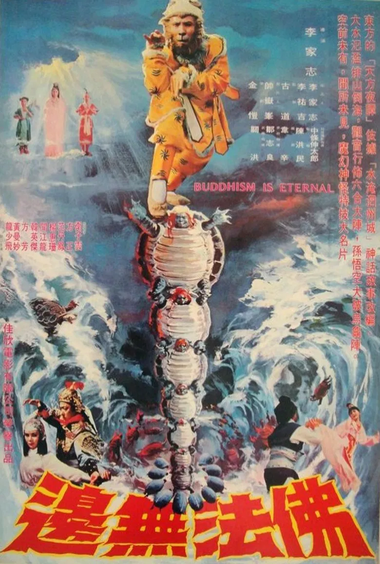 Invincible Buddhism Kung Fu poster background