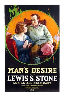 Man's Desire poster background