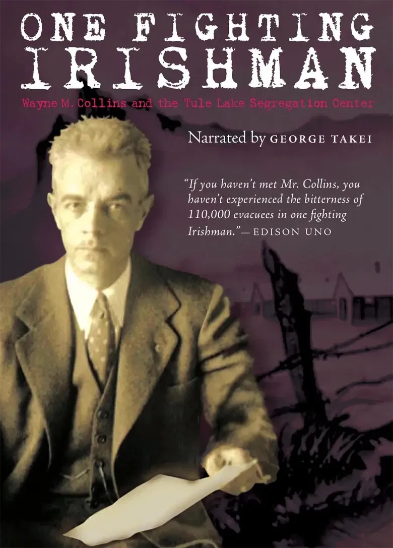 One Fighting Irishman: Wayne M. Collins and the Tule Lake Segregation Center poster background