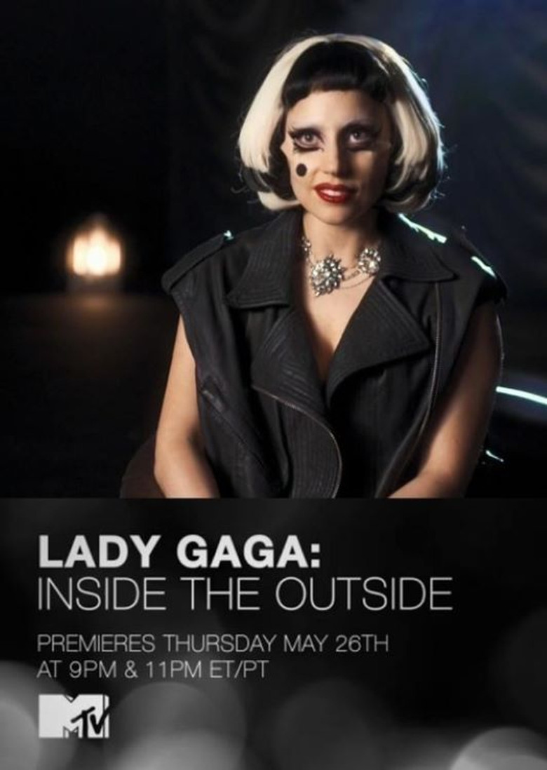 Lady Gaga: Inside the Outside poster background