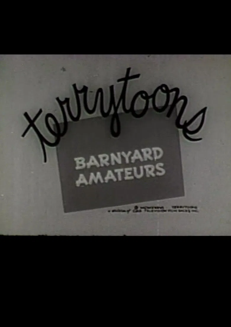 Barnyard Amateurs poster background