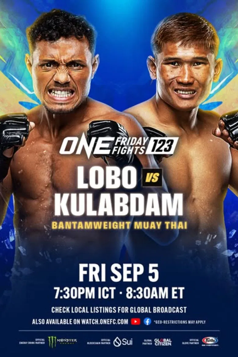 ONE Friday Fights 123: Lobo vs. Kulabdam poster background