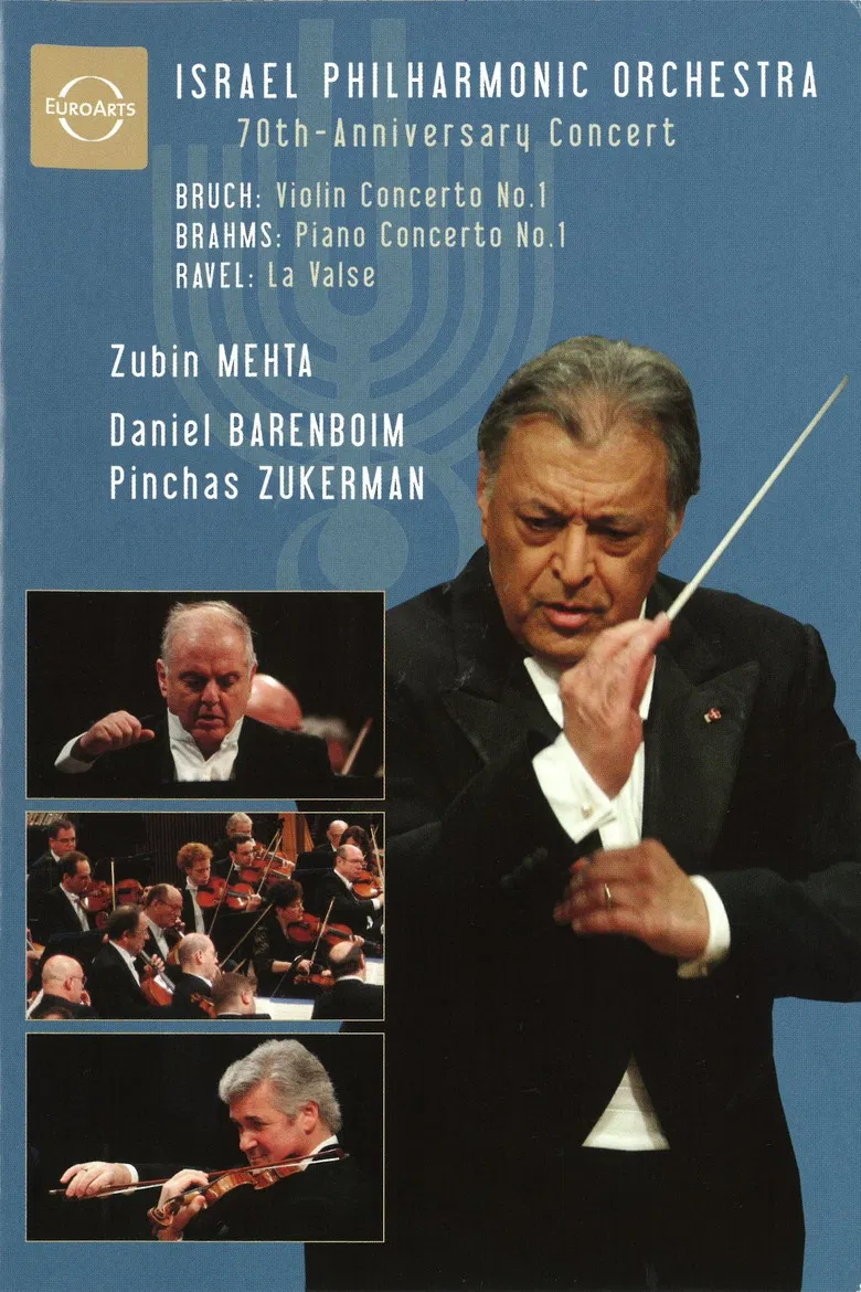 Israel Philharmonic Orchestra 70th Anniversary Concert poster background