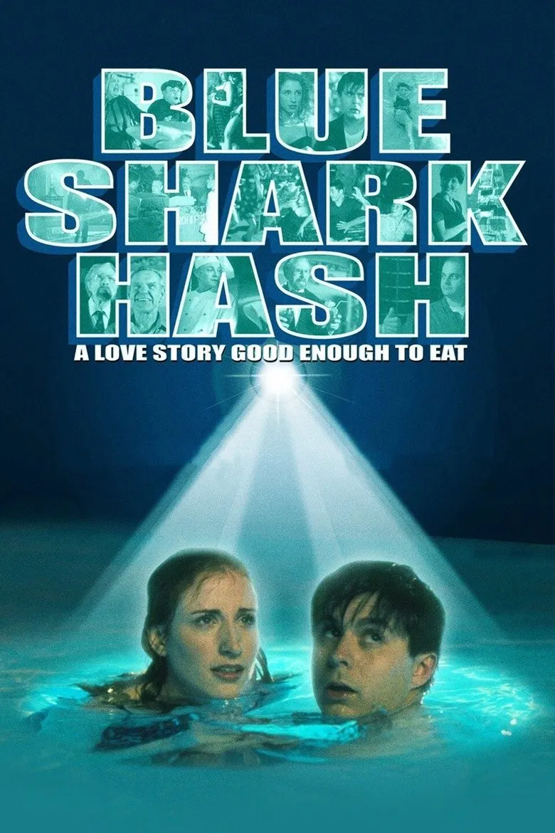 Blue Shark Hash poster background