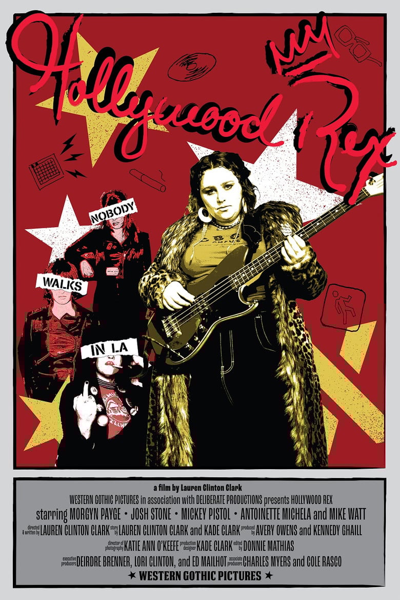 Hollywood Rex poster background