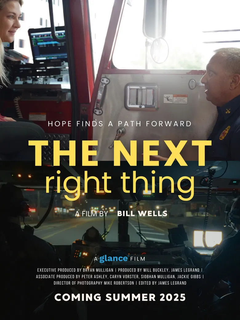 The Next Right Thing poster background