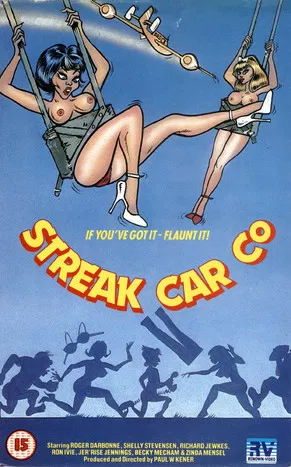 The Streak Car Company poster background