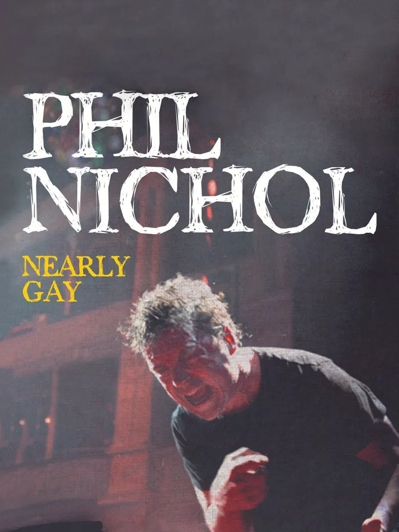 Phil Nichol: Nearly Gay poster background
