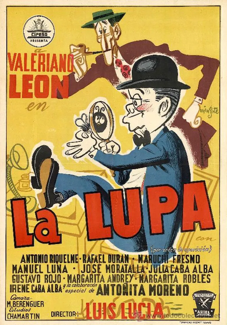 La lupa poster background