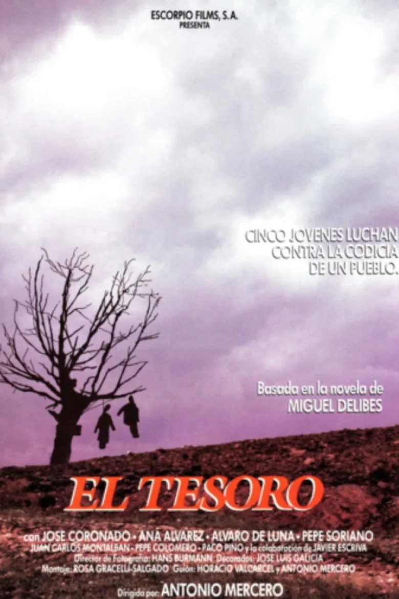 El tesoro poster background