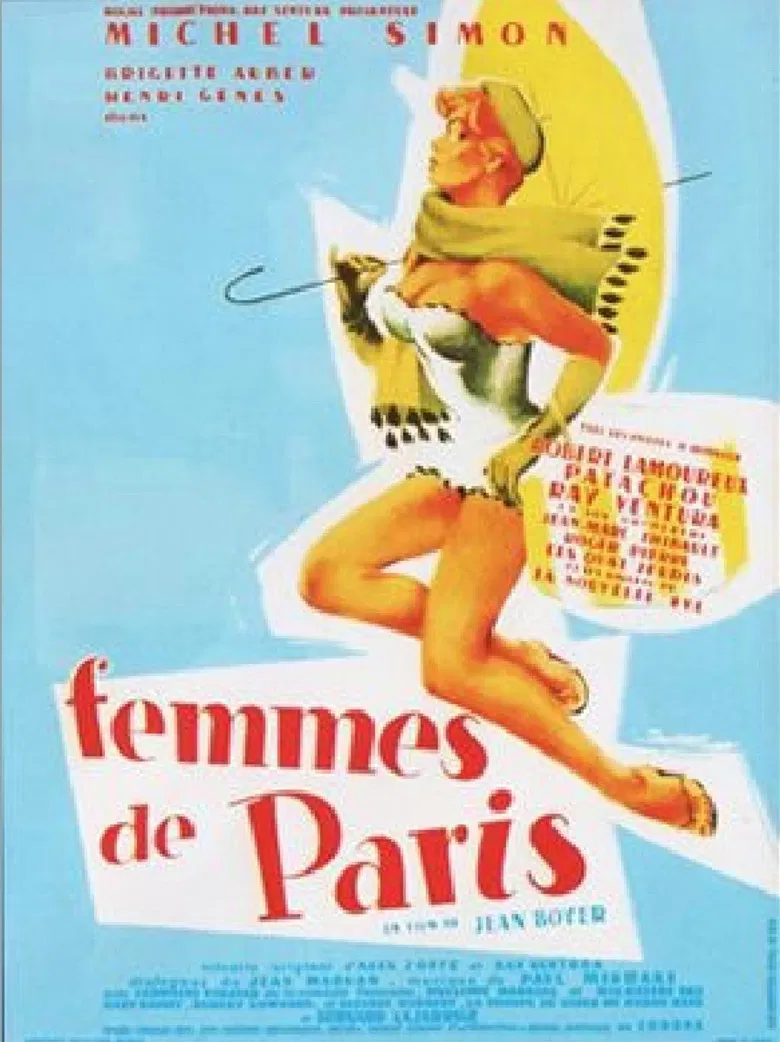 Femmes de Paris poster background