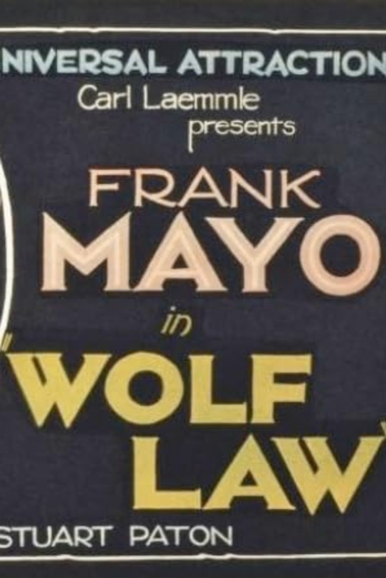 Wolf Law poster background
