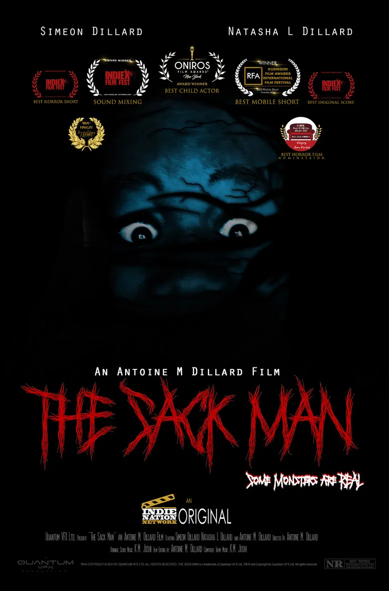 The Sack Man poster background