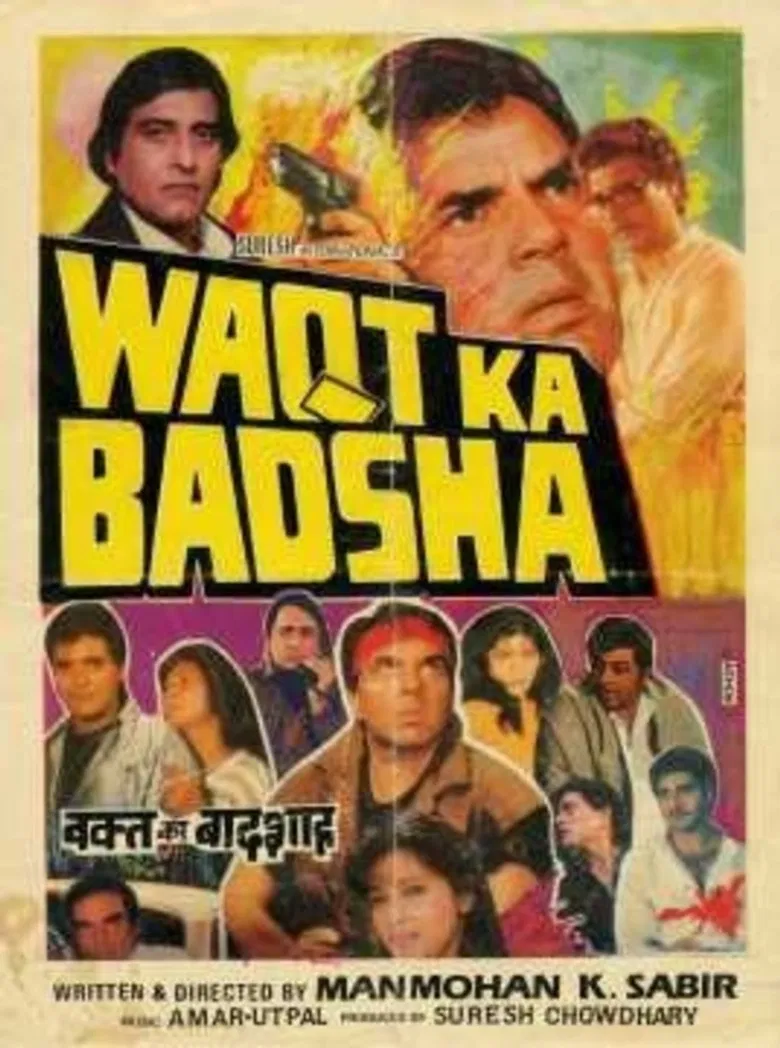 Waqt Ka Badshah poster background