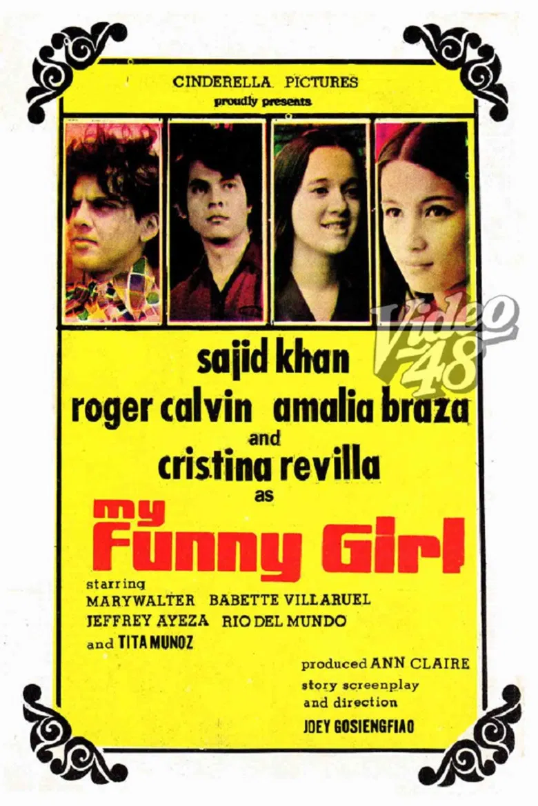 My Funny Girl poster background