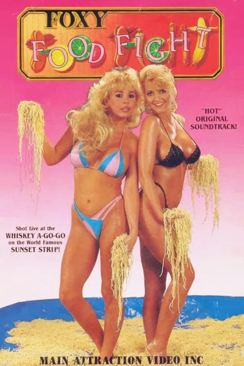 Foxy Food Fight poster background