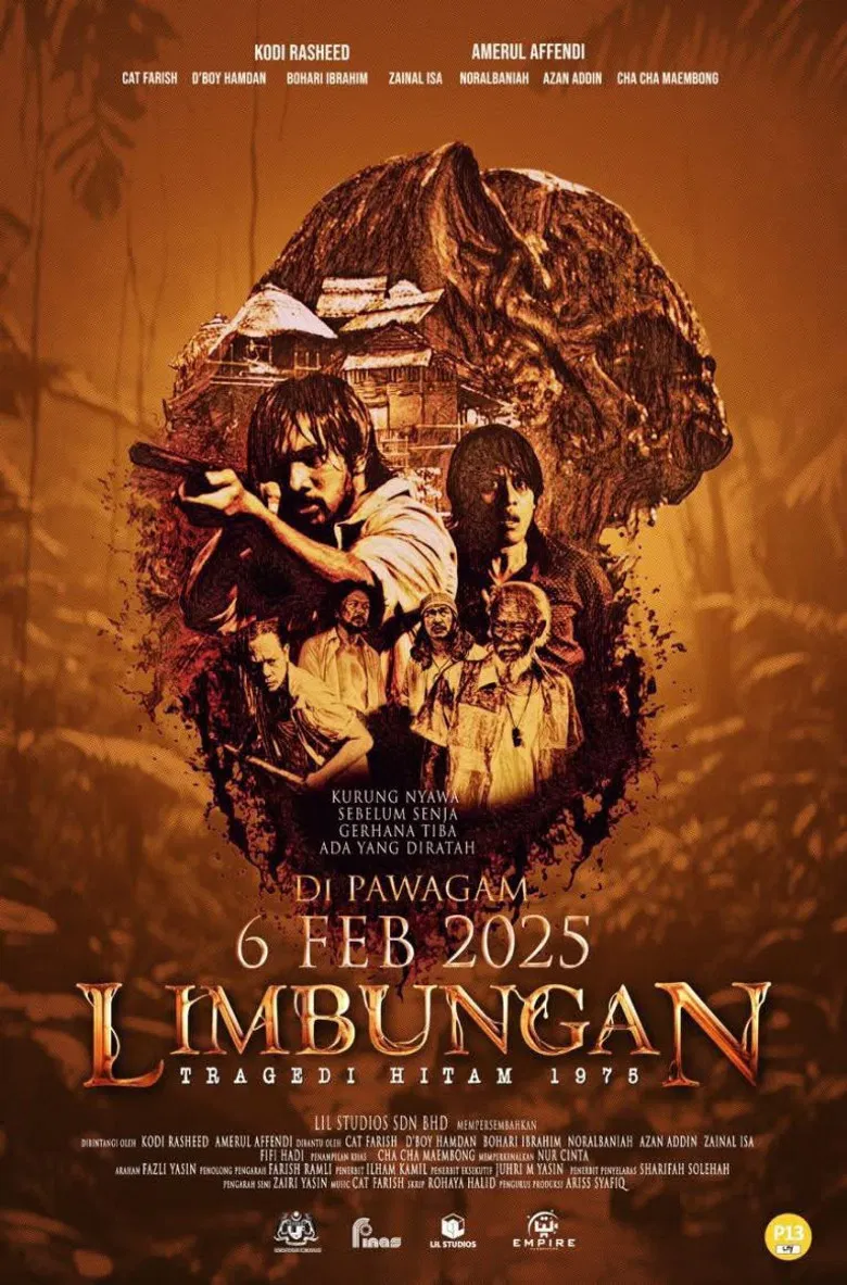 Limbungan: Tragedi Hitam 1975 poster background