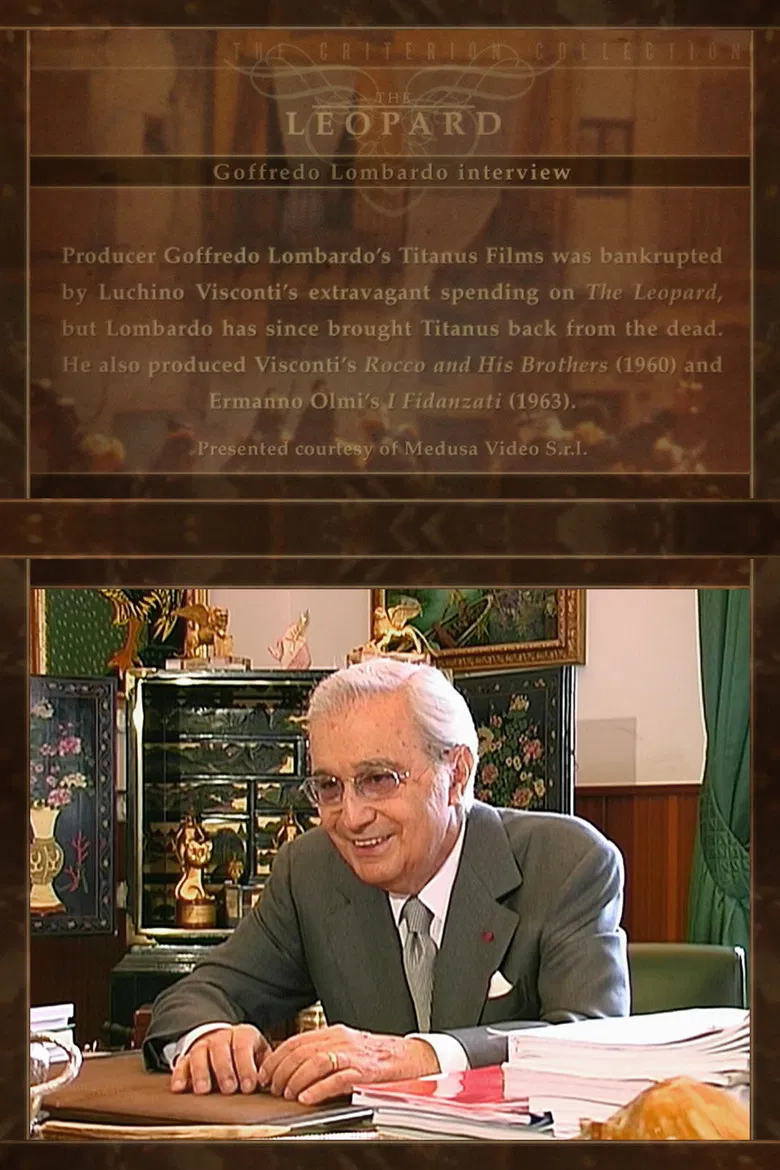 Goffredo Lombardo poster background