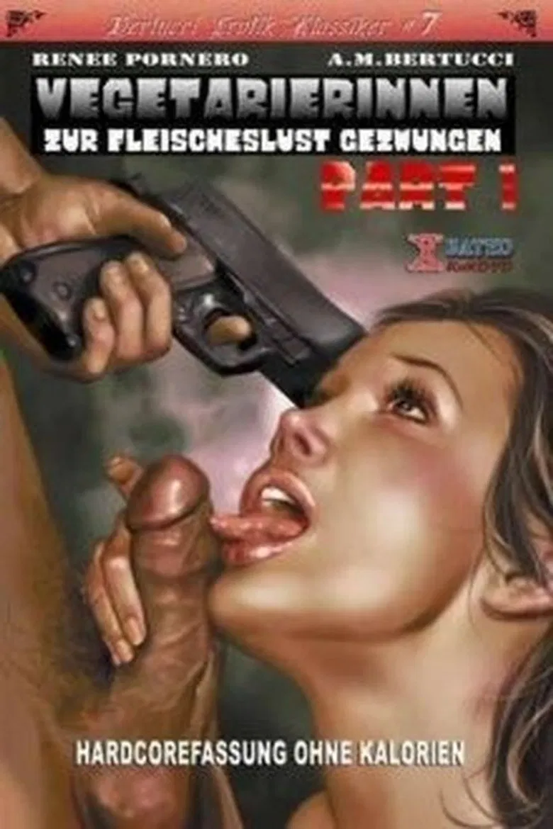 Vegetarierinnen zur Fleischeslust gezwungen poster background