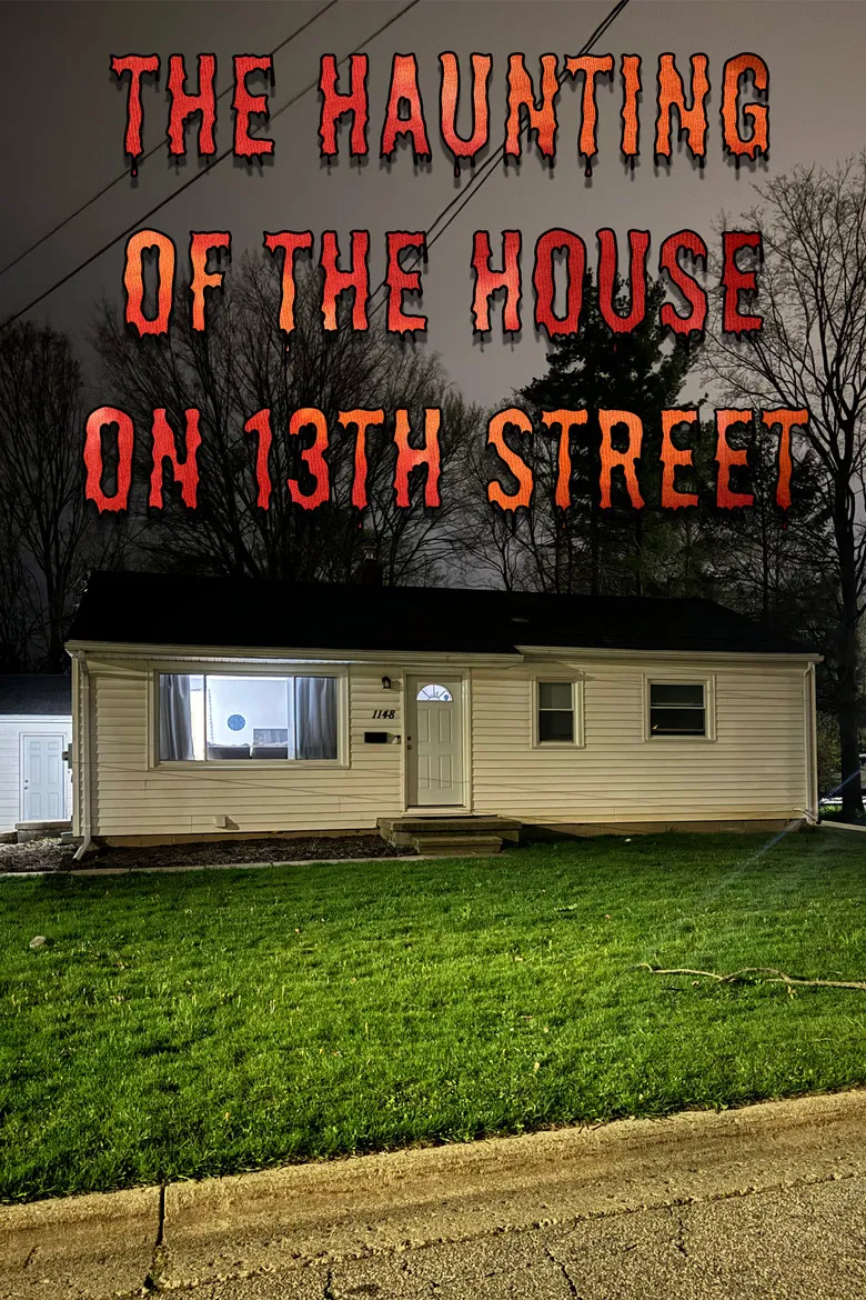 The Haunting of the House on 13th Street poster background