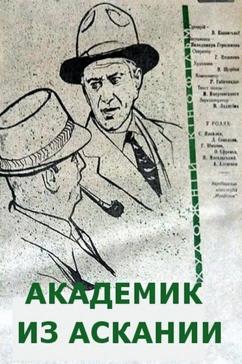 The Academician From Askania poster background