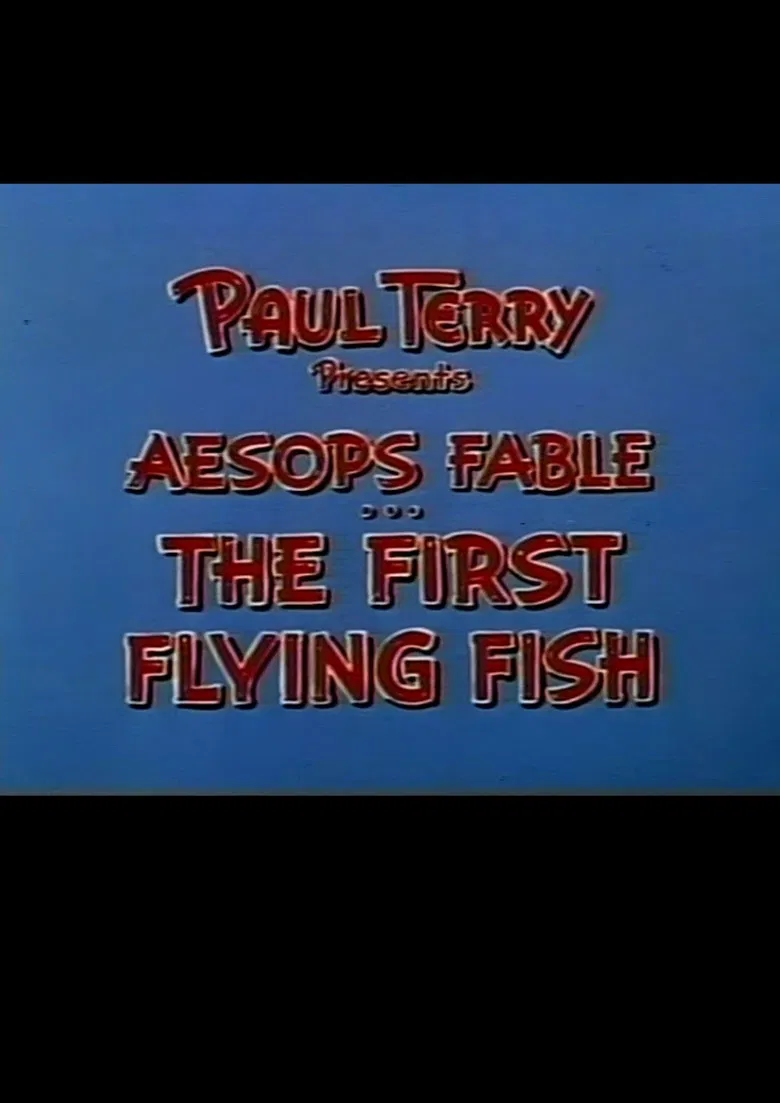 Aesop's Fable: The First Flying Fish poster background