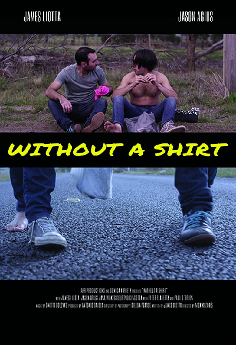 Without A Shirt poster background