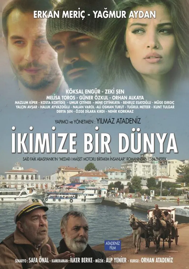 İkimize Bir Dünya poster background