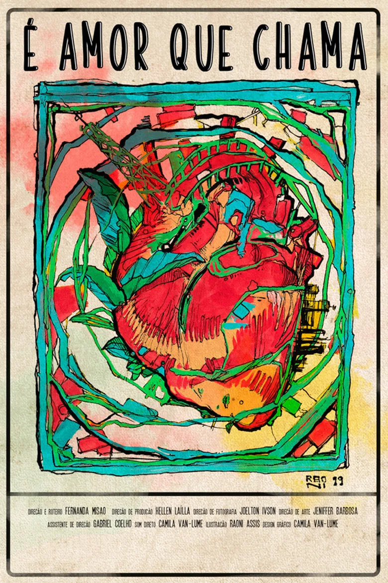 É Amor que Chama poster background