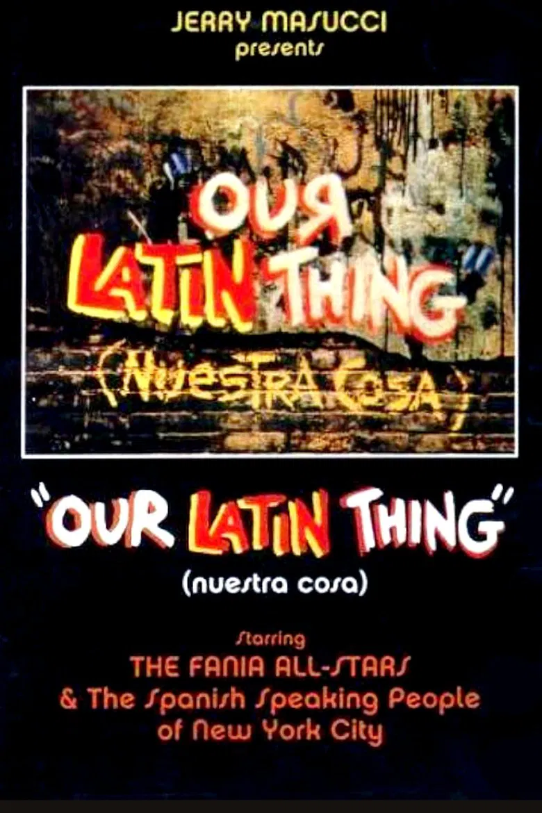 Our Latin Thing (Nuestra Cosa) poster background