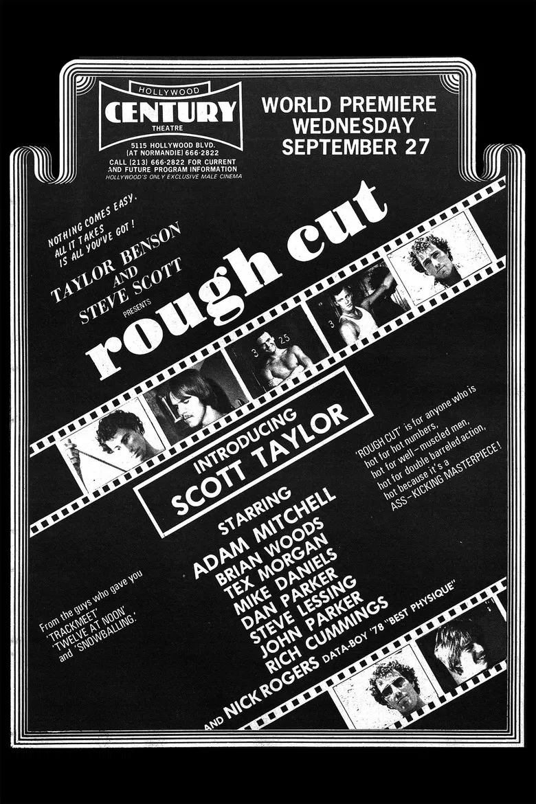 Rough Cut poster background