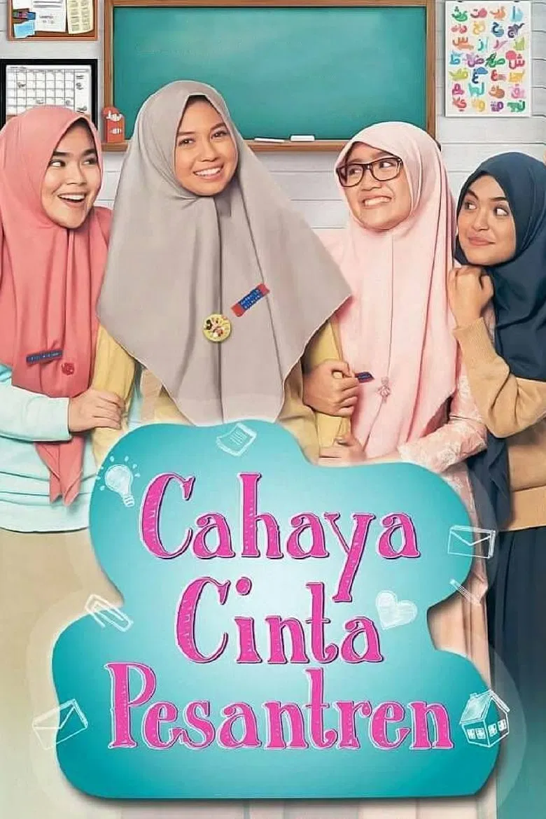 Cahaya Cinta Pesantren poster background