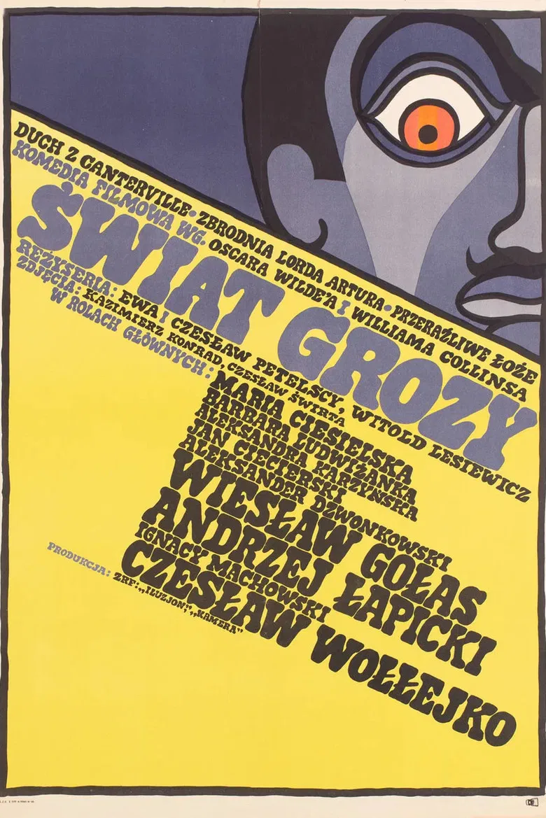 Świat grozy poster background