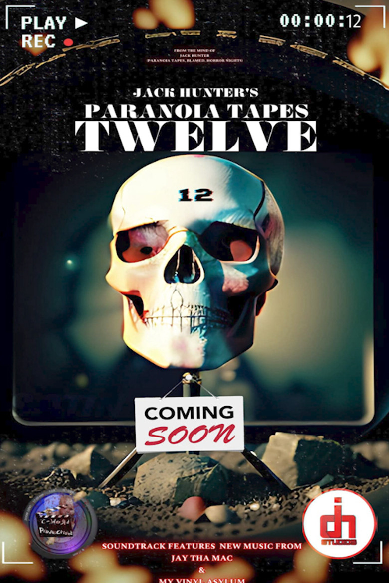 Paranoia Tapes TWELVE poster background